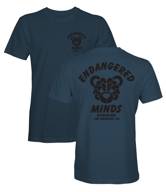 TRADEMARK TEE-PETROL BLUE